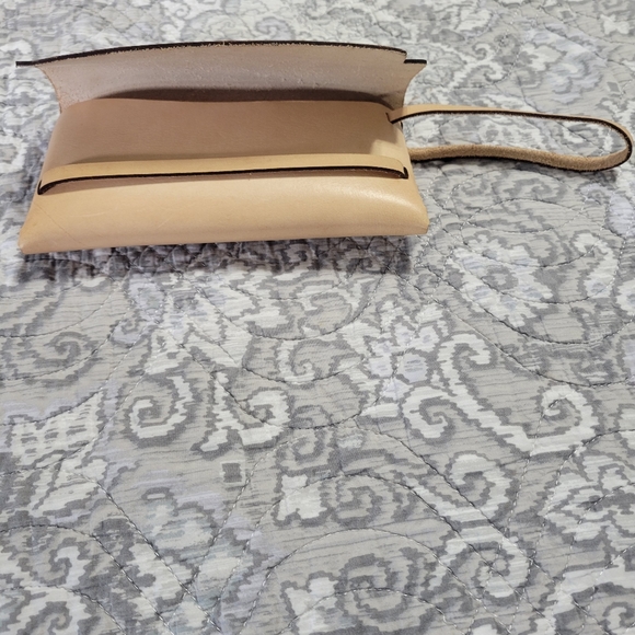 NFL Handmade Leather New Orleans SAINTS Fleur de lis clutch - Picture 3 of 4